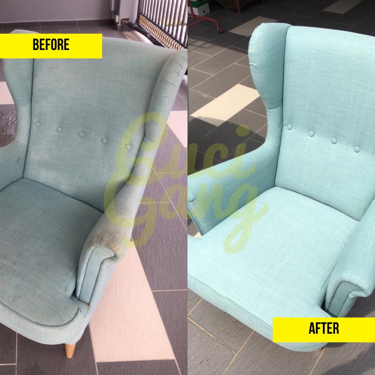 Hasil Kerja Wet & Wash 3